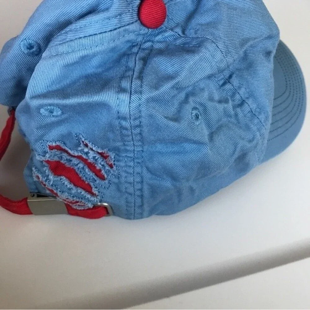 Disney parks lilo and stitch kids light blue hat Elliott name stitched Youth